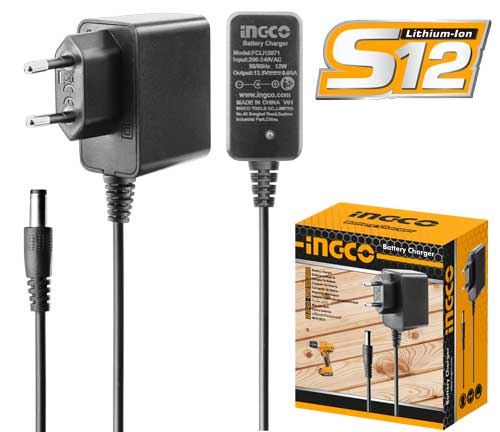 Φορτιστής μπαταρίας 12V INGCO FCLI12071E
