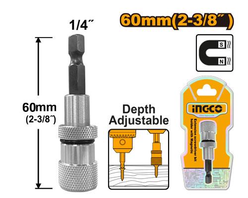 Προέκταση Μυτών με Οδηγό Βάθους INGCO ABH50608