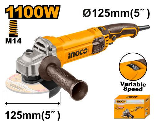 Angle grinder INGCO AG1100385E-8