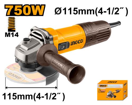Angle grinder INGCO AG75028-8E
