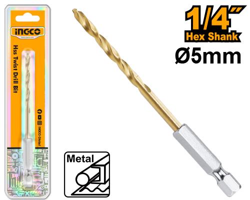 Τρυπάνι Μετάλλου HSS INGCO AKD140501