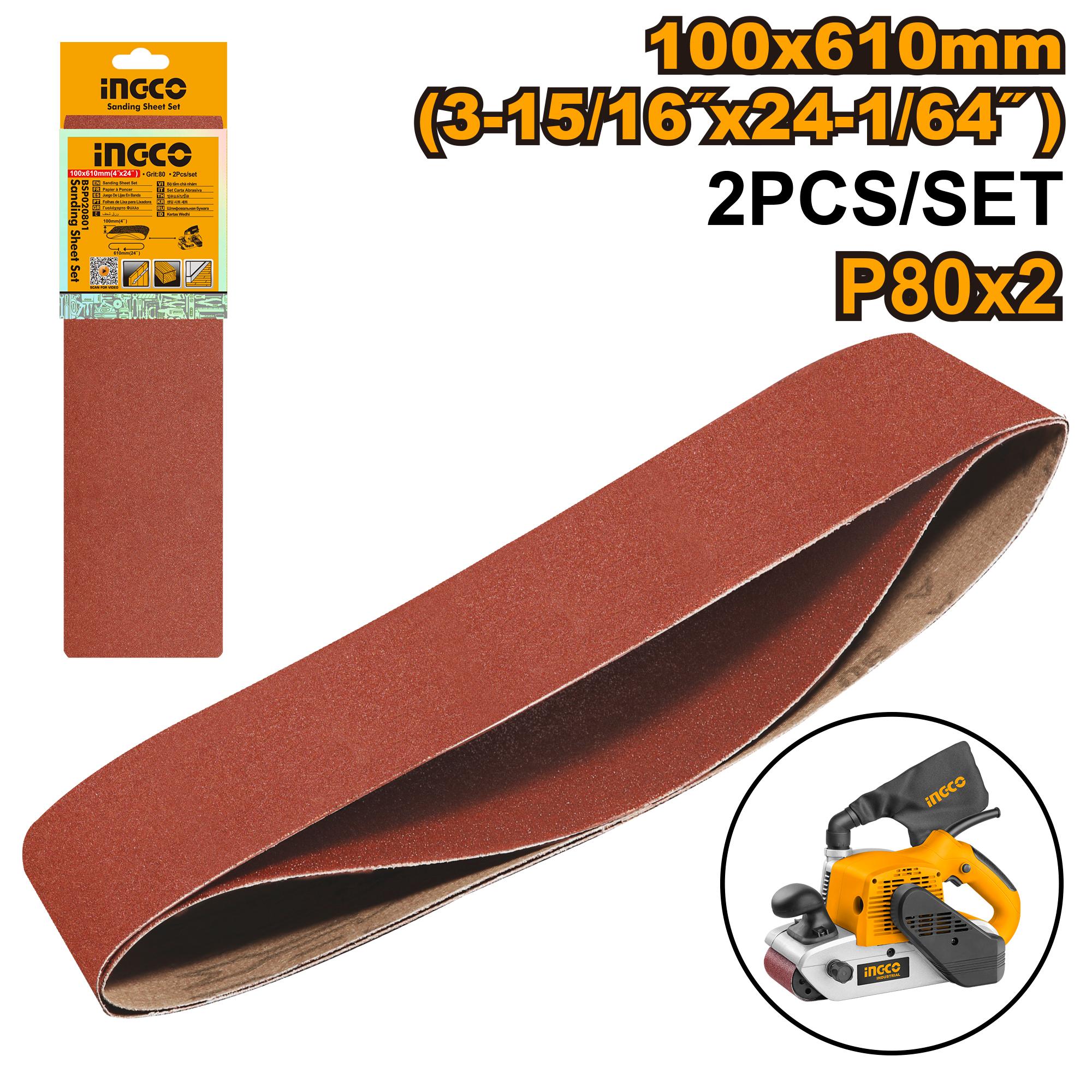 Γυαλόχαρτο Φύλλο INGCO BSP020801