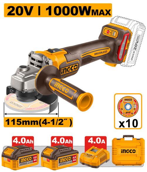 Γωνιακός τροχός INGCO CAGLI271532E