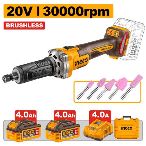 Cordless die grinder INGCO CDGLI20012E
