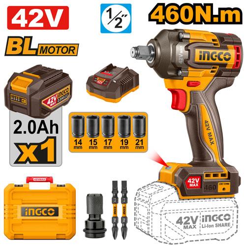 Μπουλονόκλειδο Μπαταρίας INGCO CIWLI42461E