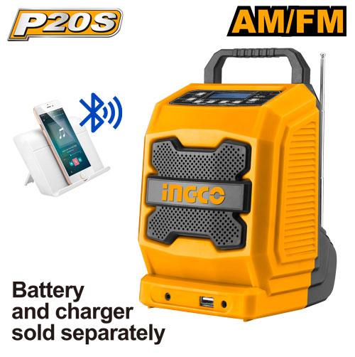Cordless job radio INGCO CJRLI2001