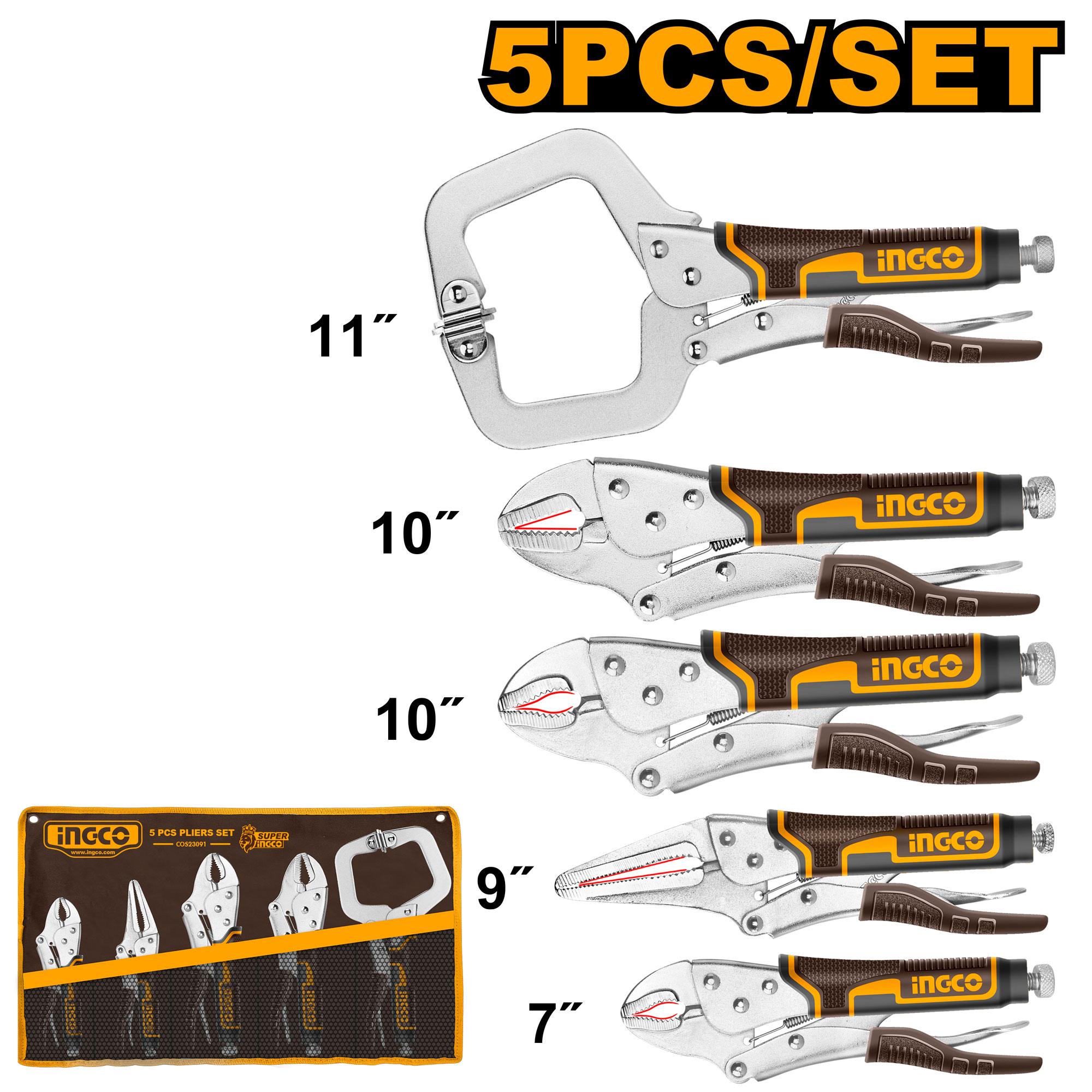 5 Pcs Pliers set INGCO COS23091