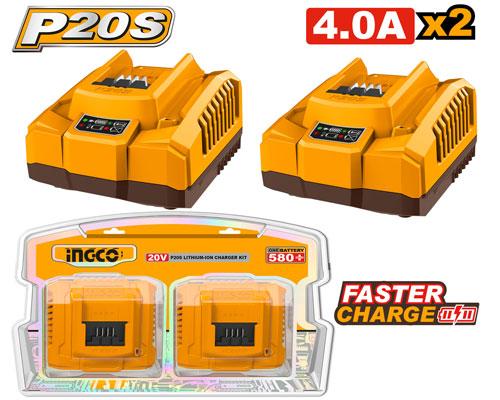 P20S Lithium-Ion charger kit INGCO COSLI250388E