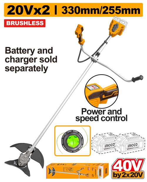 Χορτοκοπτικό Μπαταρίας INGCO CSTLI20018