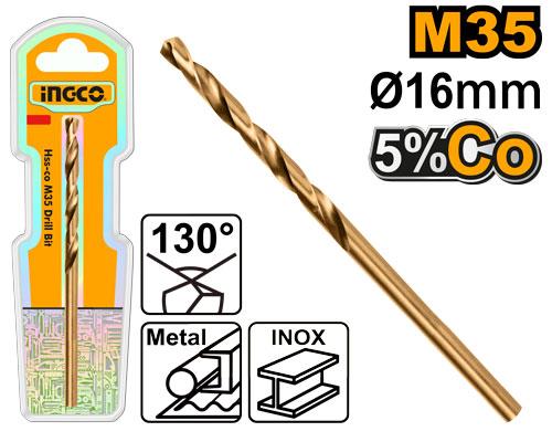 Τρυπάνι Μετάλλου HSS-CO M35 INGCO DBT01130161