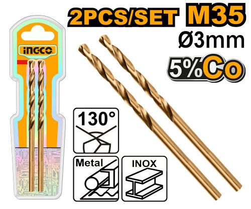 Τρυπάνι Μετάλλου HSS-CO M35 INGCO DBT01130301