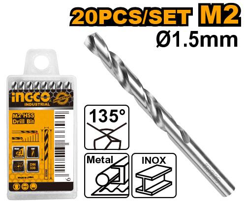 Τρυπάνι Μ2 HSS INGCO DBT1110151