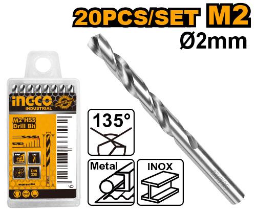 Τρυπάνι Μ2 HSS INGCO DBT1110201