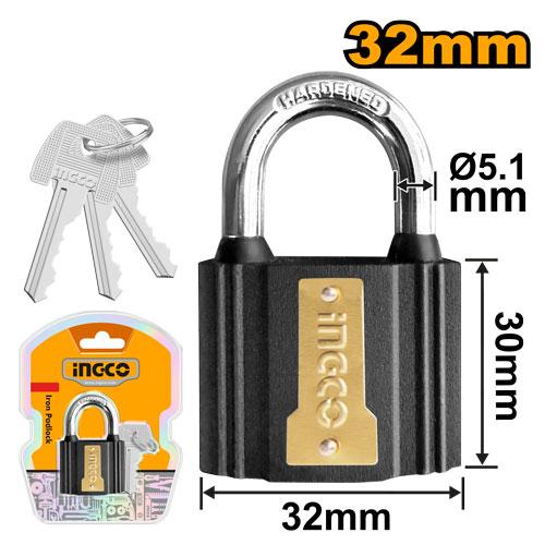 Iron padlock INGCO DIPL0301
