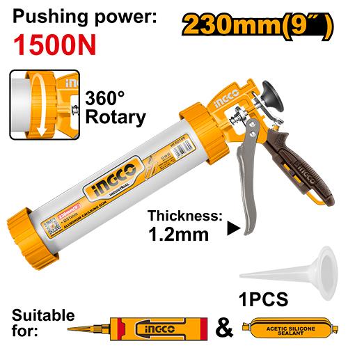 Πιστόλι Σιλικόνης INGCO HCG0109