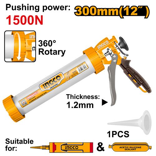 Πιστόλι Σιλικόνης INGCO HCG0112