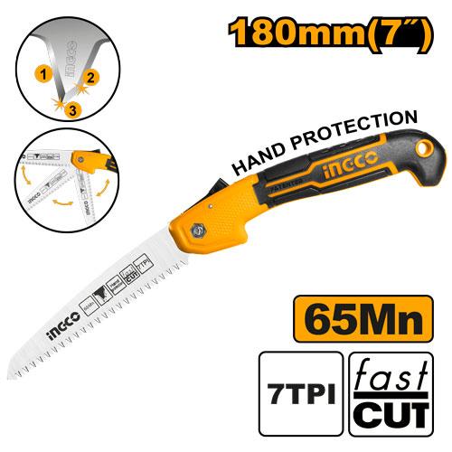 Πριόνι Κλάδου Αναδιπλούμενο INGCO HFSW18028C
