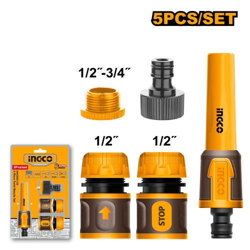 5 Piece twist nozzle set INGCO HHCS05122