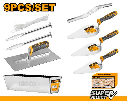 Σετ Σπάτουλες INGCO HKBPS0908
