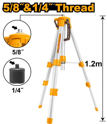 Τρίποδο για Αλφάδια Laser INGCO HLLT01152