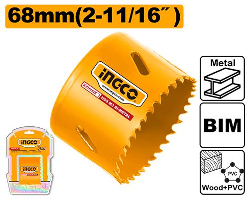 Ποτηροτρύπανα Bi-Metal INGCO HSB10681