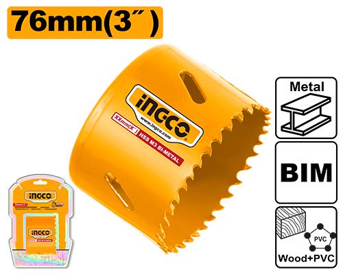 Ποτηροτρύπανα Bi-Metal INGCO HSB10761