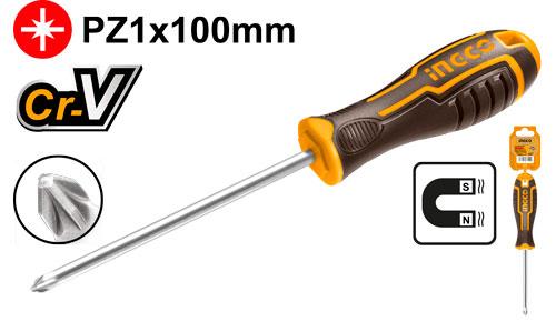 Κατσαβίδι Pozidrive INGCO HSDSPZ1100